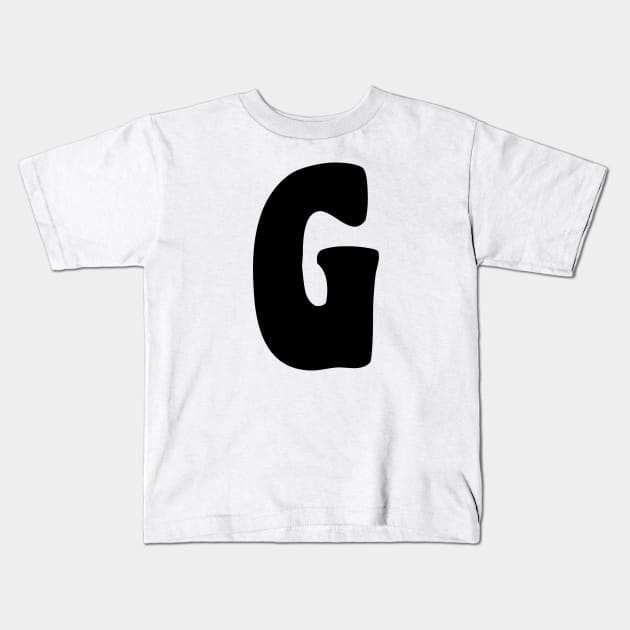 Letter G Kids T-Shirt by Xtian Dela ✅